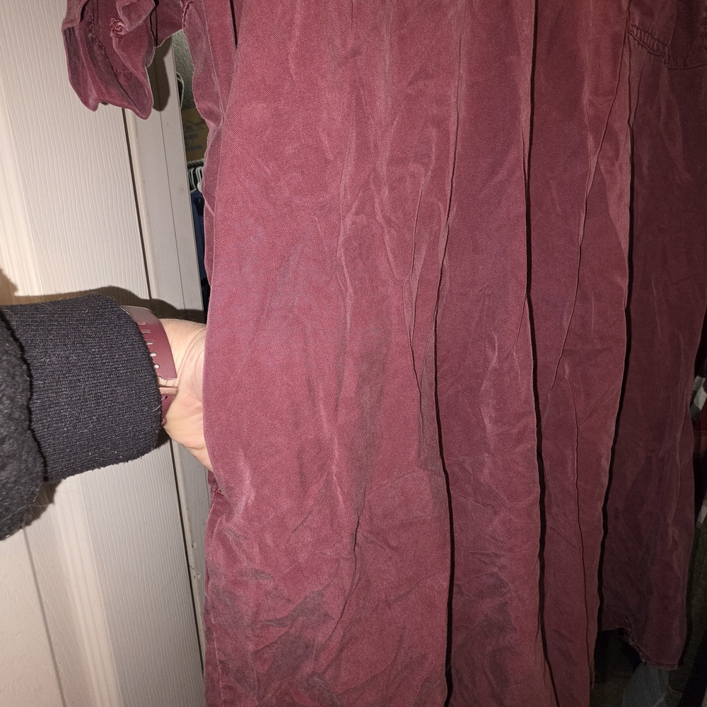 Universal Thread Mauve Button Down Dress Shirt - image 2